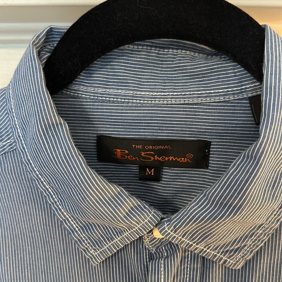 Ben Sherman Button Down Cotton Shirt - Picture 2 of 10